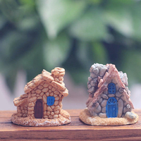Pierre de résine maison micro paysage décorations de jardin décoration bricolage