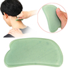 Pierre naturelle de jade corps de Gua Sha et visage Guasha Conseil Massager Accessoires de loutil de massage