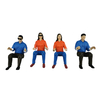 Pilotes Avatar modèle 64x80mm pièces de rechange Accessoires pour avion RC à voilure fixe