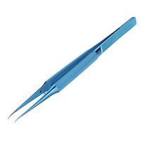 Pince à épiler en alliage de titane Outils de maintenance professionnelle 0, 15 mm Précision de la pointe des doigts Pinc