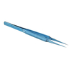 Pince à épiler en titane tête droite alliage professionnel outils de maintenance 0, 15 mm Edge Precision brucelles d