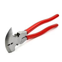 Pince de clôture 10inch parallèle mâchoires Soft coupe-fil grip clôture outil Hammer