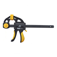 Pince de fixation pour travail du bois F pince de fixation multifonctionnelle pince parallèle rapide pince de planche ré