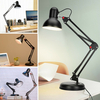 Pince de lampe de bureau à bras pivotant super lumineux 5W sur lampe de table avec pince en métal LED ampoule 220V
