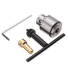 Pince de mandrin de perceuse à moteur micro de 0.3-4mm avec clé et bielle darbre de 1/8 pouce