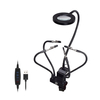 Pince de table Support de soudage USB 3X LED Loupe lumineuse Banc Étau Titulaire de soudage Soudage Outil de troisième m