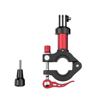 Pince de tube de selle arrière de caméra de sport Sunnylife et support de téléphone 63mm-102mm pour caméra Gopro9