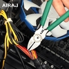 Pince diagonale AIRAJ 5/6/7 pouces pince à dénuder en acier au Chrome Vanadium outil à main de réparation de Circuit à c