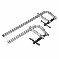 Pince F robuste pour pince à bois à prise rapide,  type F,  soudage 160x80 / 300x80mm