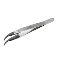 Pinces anti-statiques en acier inoxydable Pinces pointues non conductrices
