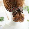 Épingle à cheveux nouée au ruban noeud de ruban vintage