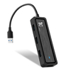 Pinrui Hub USB 6 en 1 Extenseur 4 ports USB3.1 Gen 2 avec adaptateur SD / TF Station daccueil pour ordinateur porta