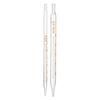 Pipette courte en verre 1/2/3/5/10 ml avec kit de verrerie de laboratoire à léchelle