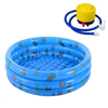 Piscine de 130 / 150CM piscine pour enfants pour bébés piscine gonflable à fond à bulles avec pompe à Air jeux pour tout