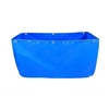 Piscine de poissons pliable mobile de réservoir de poissons de toile bleue anti-UV 3ft X 5ft X 2ft