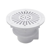 Piscine Drain principal Port Bottom 8 pouces Spa Sortie deau Aspiration Universal Water Floor Drarin Outlet