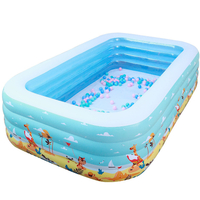 Piscine gonflable de 1.8 / 2.1 / 3.6m avec le coton de couche inférieure