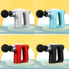 Pistolet de massage électrique à 4 têtes LCD Touch Sports Muscle Relaxing Massager Masseur de tissus profonds à 5 vitess