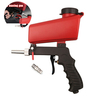 Pistolet de pulvérisation de sablage pneumatique à gravité portable 90psi réglable petite machine de sablage AIir ensemb