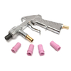 Pistolet de soufflage de sable + 4pcs (4mm / 5mm / 6mm / 7mm) buses en céramique pour la gravure de marbre