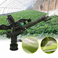 Pistolet dirrigation rotatif à bascule de 5.5 pouces grande gamme de couverture pistolet darrosage jardin pelo