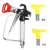 Pistolet pulvérisateur à alimentation par gravité Kit de pistolet de pulvérisation régulateur apprêt de peinture flocon