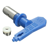 Pistolet sans air de pistolet de la série 13-17 bleu pour le bout de peinture de peinture de Wagner Titan