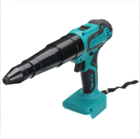 Pistolets à Rivets aveugles électriques sans fil 125 Nm pour Rivets 3.2 / 4.0 / 4.8mm pour Makita 18V Batterie