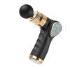 Pistolets de massage électriques pliants à compresse chaude Mini masseur de relaxation musculaire Instrument de soulagem