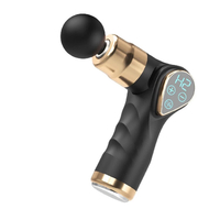 Pistolets de massage électriques pliants à compresse chaude Mini masseur de relaxation musculaire Instrument de soulagem