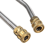 Pistolets de nettoyage pour laveuse à haute pression M22 Lance 1M Tige dextension 1/4 à connexion rapide