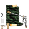 Pistolets de pulvérisation deau légers flexibles et durables de tuyau extensible de prise de lUE de 25-100FT