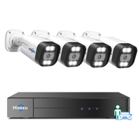 PK-4YHB785 5MP WiFi IP Camera Guard Viewer Security System EU Plug Human Vehicle Detection 2-Way Audio Night Vision IP67