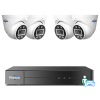 PK-4YHC285 5MP Wifi IP Camera Guard Viewer Security System Human Vehicle Detection 2-Way Audio Smart Playback PoE Night