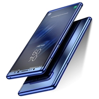Placage Glitter Transparent Soft TPU Cas Pour Samsung Galaxy Note 8
