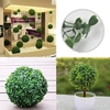 Plante artificielle en plastique de décoration darbre à boule topiaire