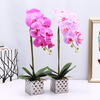 Plante artificielle papillon orchidée Pot de fleur maison fête de mariage décorations pour la maison