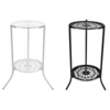 Plantes Pot fleur étagère support support support métal planteur stockage organisateur présentoir maison jardin décorati