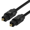 Plaqué 1m-15m or spdif Toslink numérique fibre optique câble audio cordon
