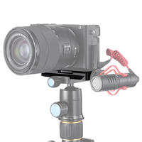Plaque de dégagement rapide verticale UURig R020 avec monture à froid pour appareil photo reflex numérique