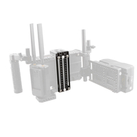 Plaque de fromage de support dextension de stabilisateur dalliage daluminium KEMO 1852 pour appareil phot
