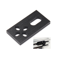 Plaque de micro-interrupteur de limite de plaque de CNC en aluminium Machifit pour profilés dextrusion en aluminium