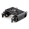 Plaque de montage de trépied de plaque de montage de caméra SmallRig avec rail de serrage de tige de 15 mm pour support