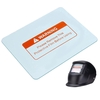 Plaque de protection de lentille de couverture de soudage transparente de remplacement pour casque de soudage