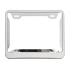 Plaque dimmatriculation de moto en acier inoxydable pour lEspagne 22, 5x16, 5 cm