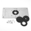 Plaque dinsertion de table de routeur de travail du bois de panneau de bascule de machine de coupe 235x120x8mm