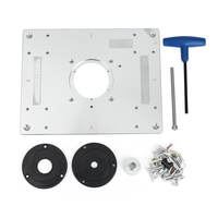 Plaque dinsertion de Tableau de routeur dalliage daluminium de 297mm x de 235mm x de 9mm pour le travail