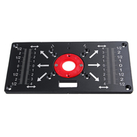 Plaque dinsertion de tableau de routeur de travail du bois de panneau de bascule de découpage de 235x120x8mm