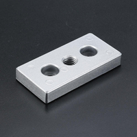 Plaque de connexion en aluminium Machifit 4080 M12 pour profil dextrusion en aluminium