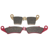 Plaquettes de disque de frein avant et arrière pour HONDA CR125R CR250R CRF450R / X